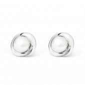 Cercei perle naturale albe si argint DiAmanti SK19371E_W-G